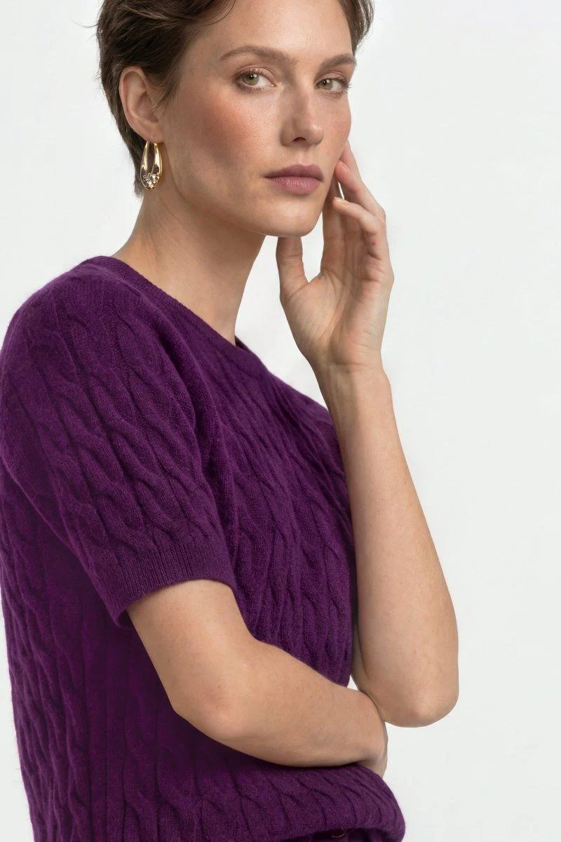 Pullover mit Zopfstrick - Image 4