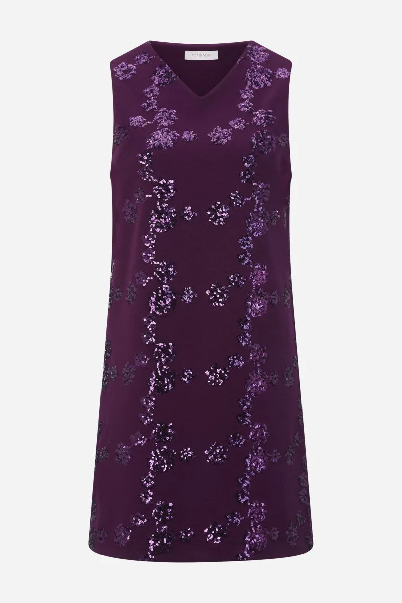 Minikleid mit Paillettenverzierung - Image 10