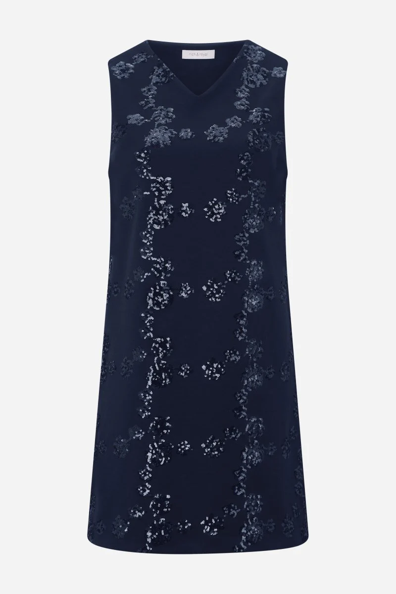 Minikleid mit Paillettenverzierung - Image 5
