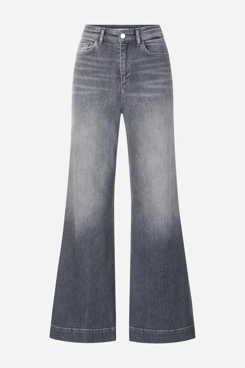 Graue Flared Jeans - Image 2