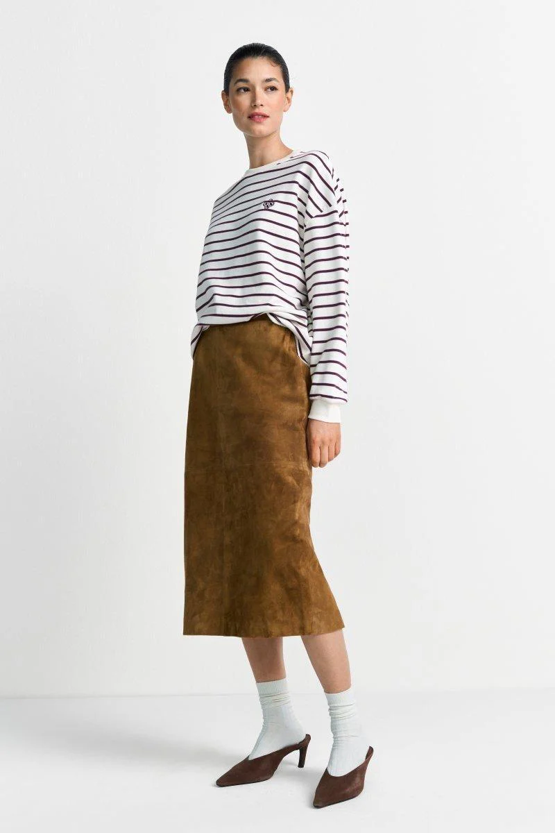Gestreiftes Oversize-Sweatshirt - Image 2