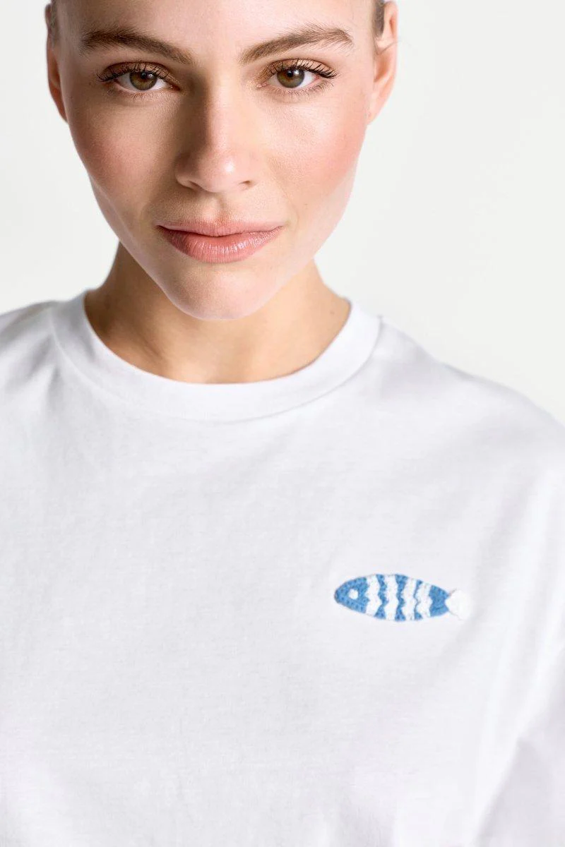 T-Shirt mit Stickerei - Image 2