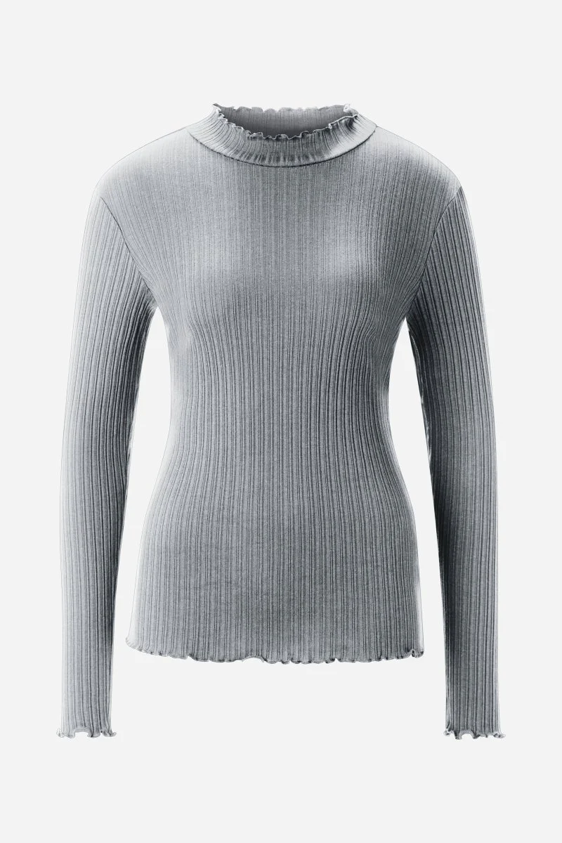 Longsleeve mit Rüschensaum - Image 7