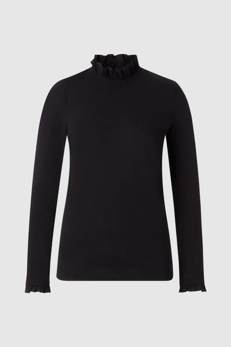 Longsleeve mit Rüschenkragen - Image 7