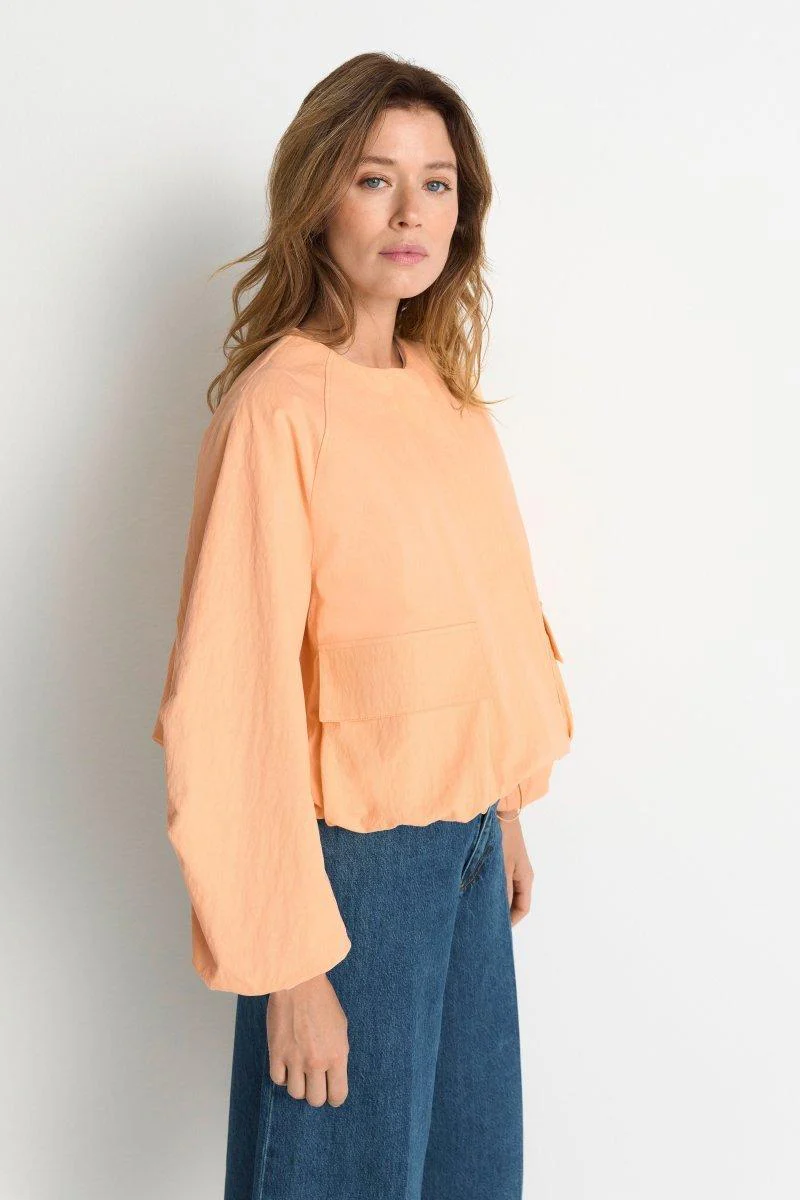 Blousonjacke mit Bindekragen - Image 12
