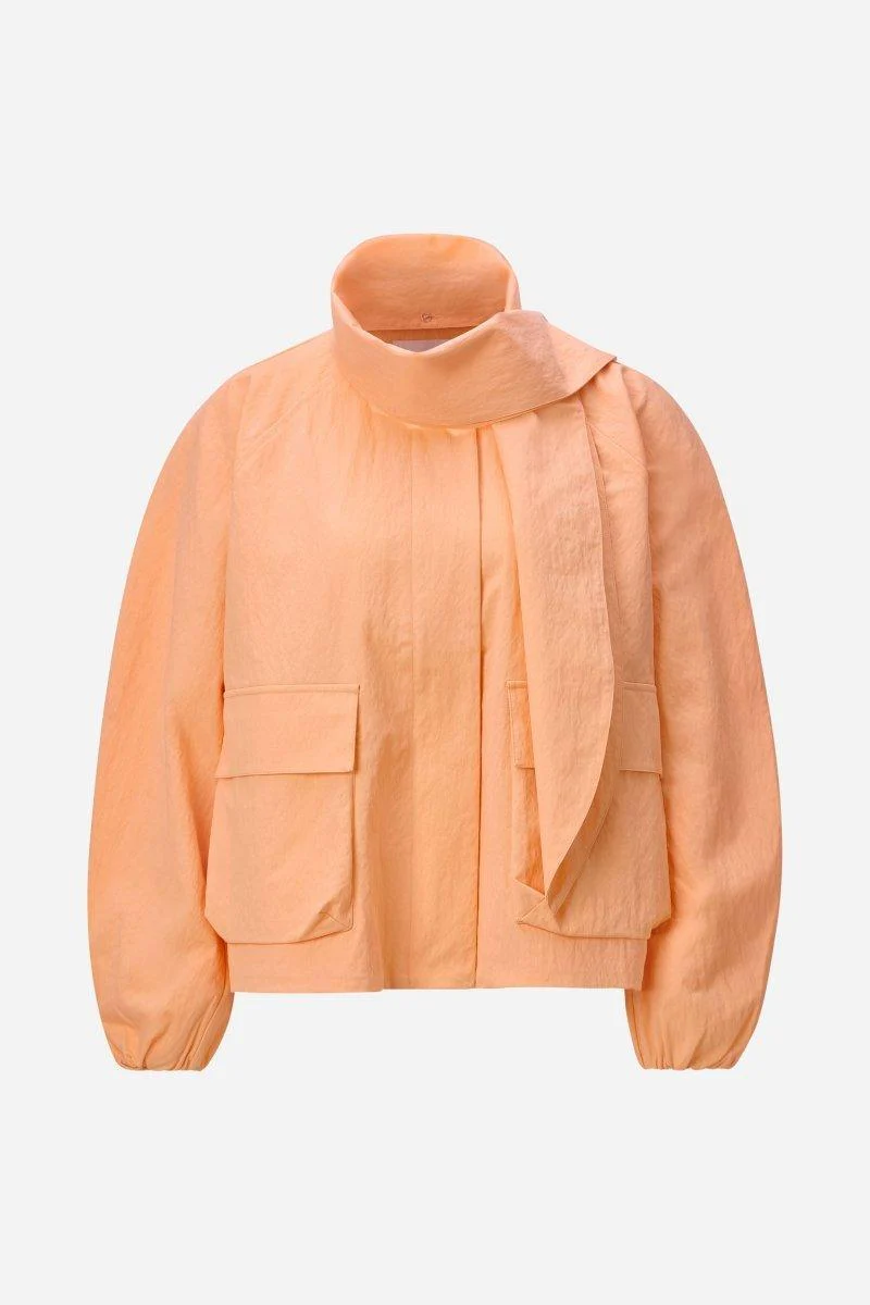 Blousonjacke mit Bindekragen - Image 13