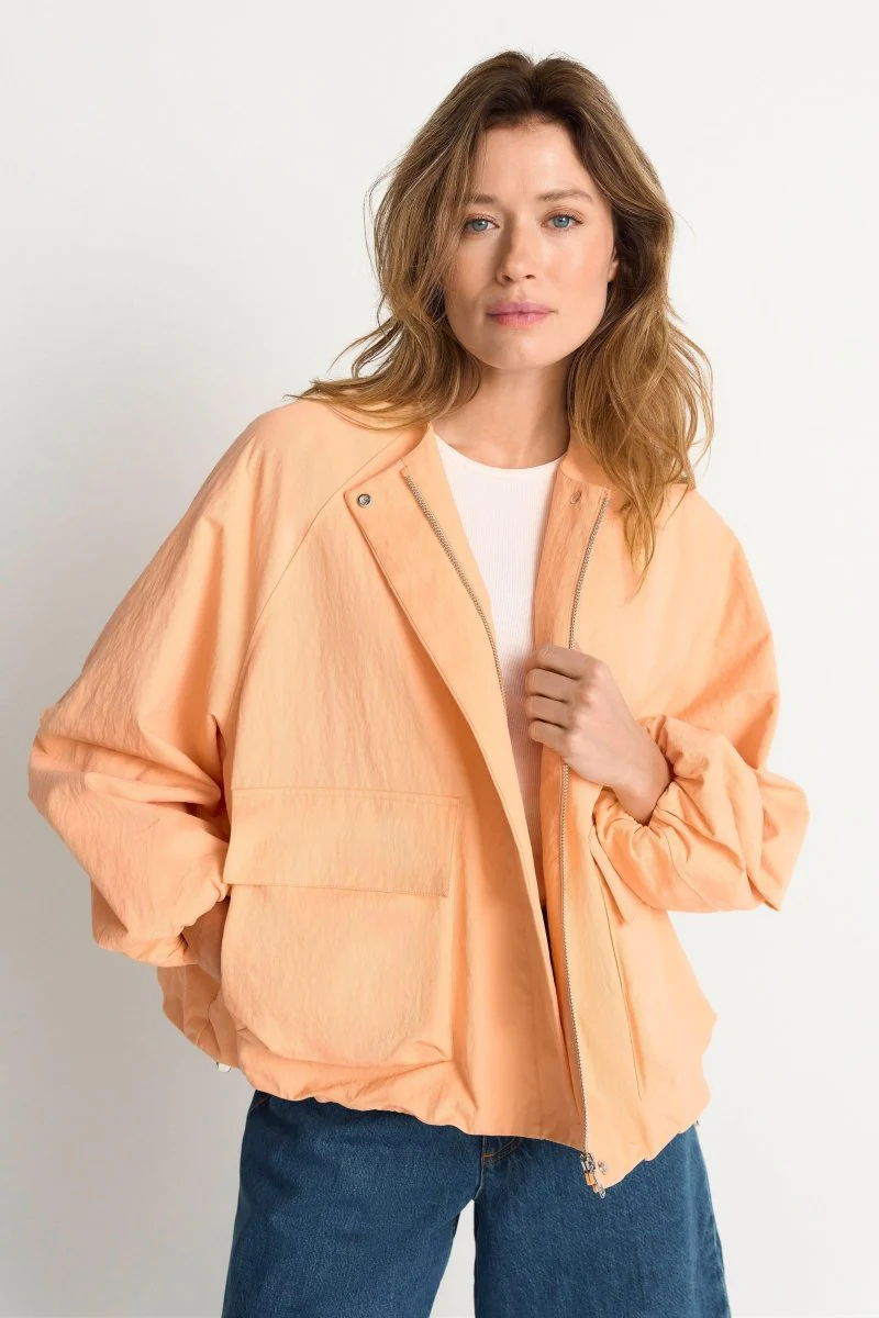 Blousonjacke mit Bindekragen - Image 8