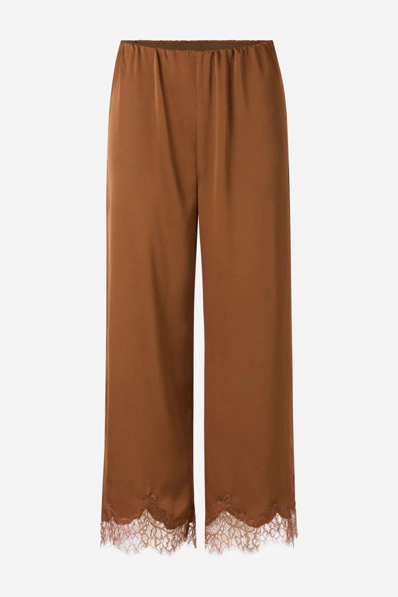 Culotte aus Satin mit Spitze - Image 5