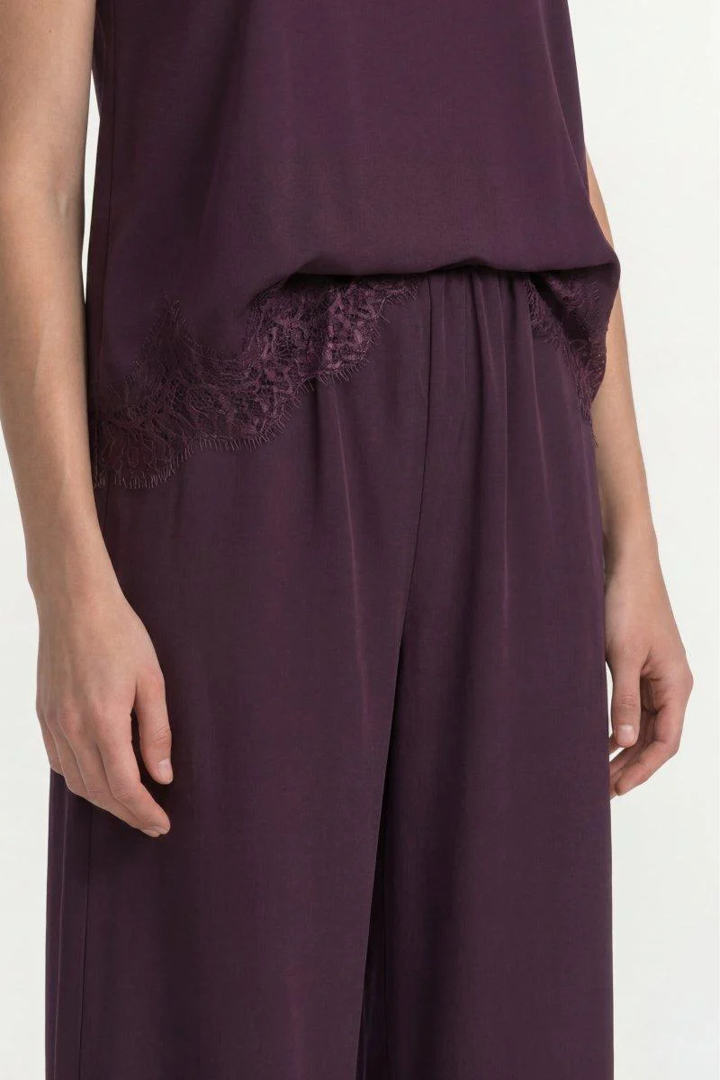 Culotte aus Satin mit Spitze - Image 4