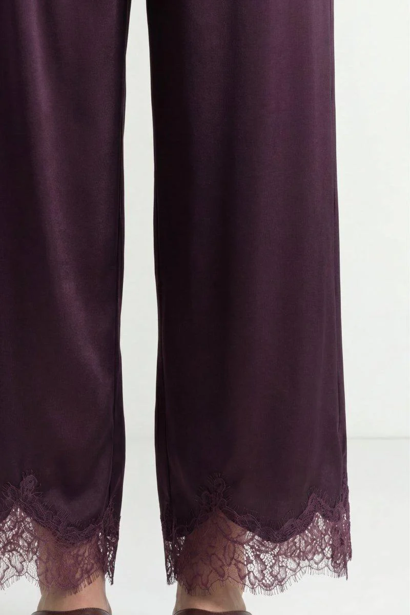 Culotte aus Satin mit Spitze - Image 5