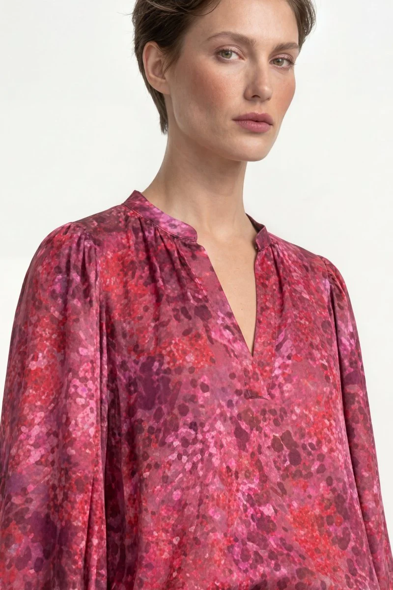 Bluse mit Ballonärmeln - Image 3