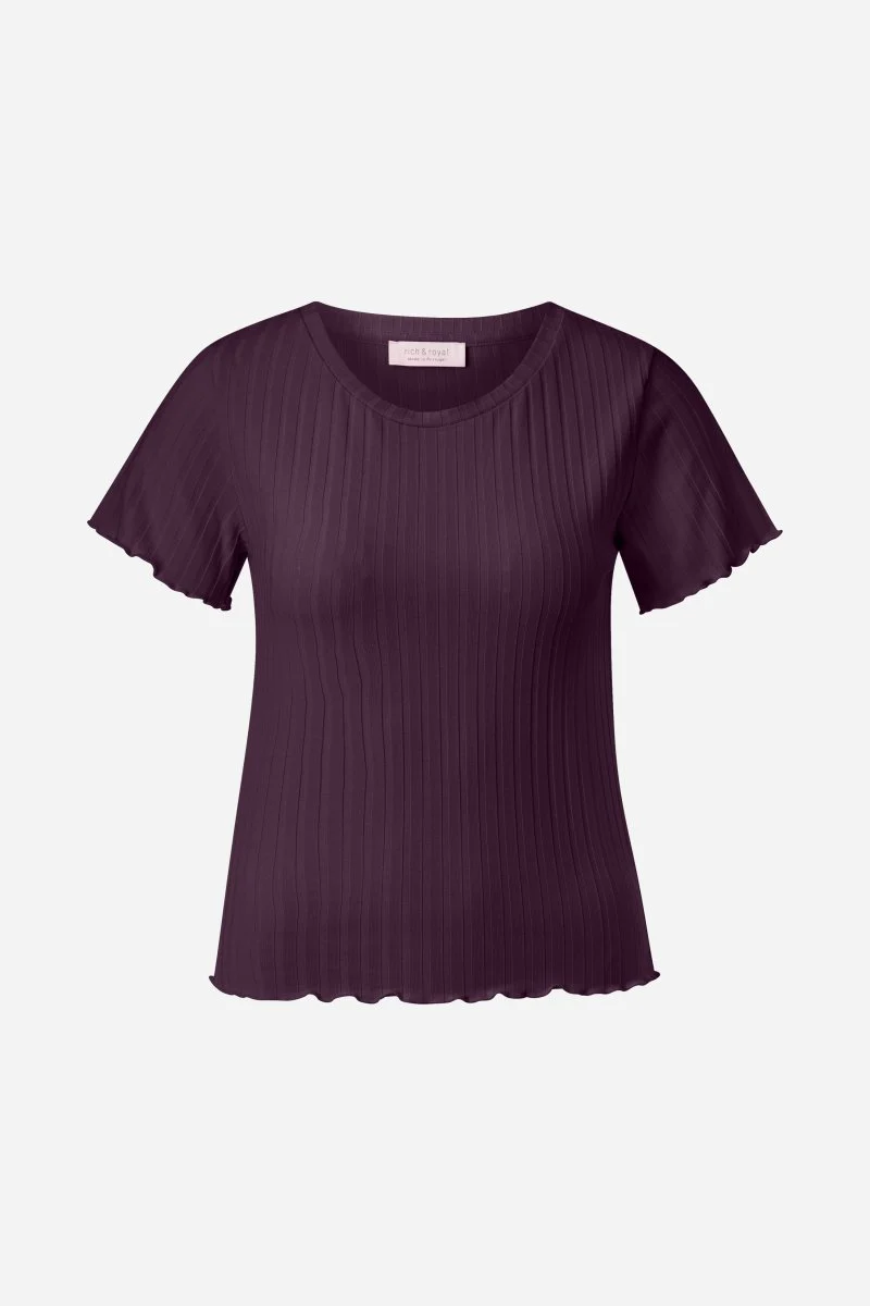 Figurbetontes Rippshirt - Image 5