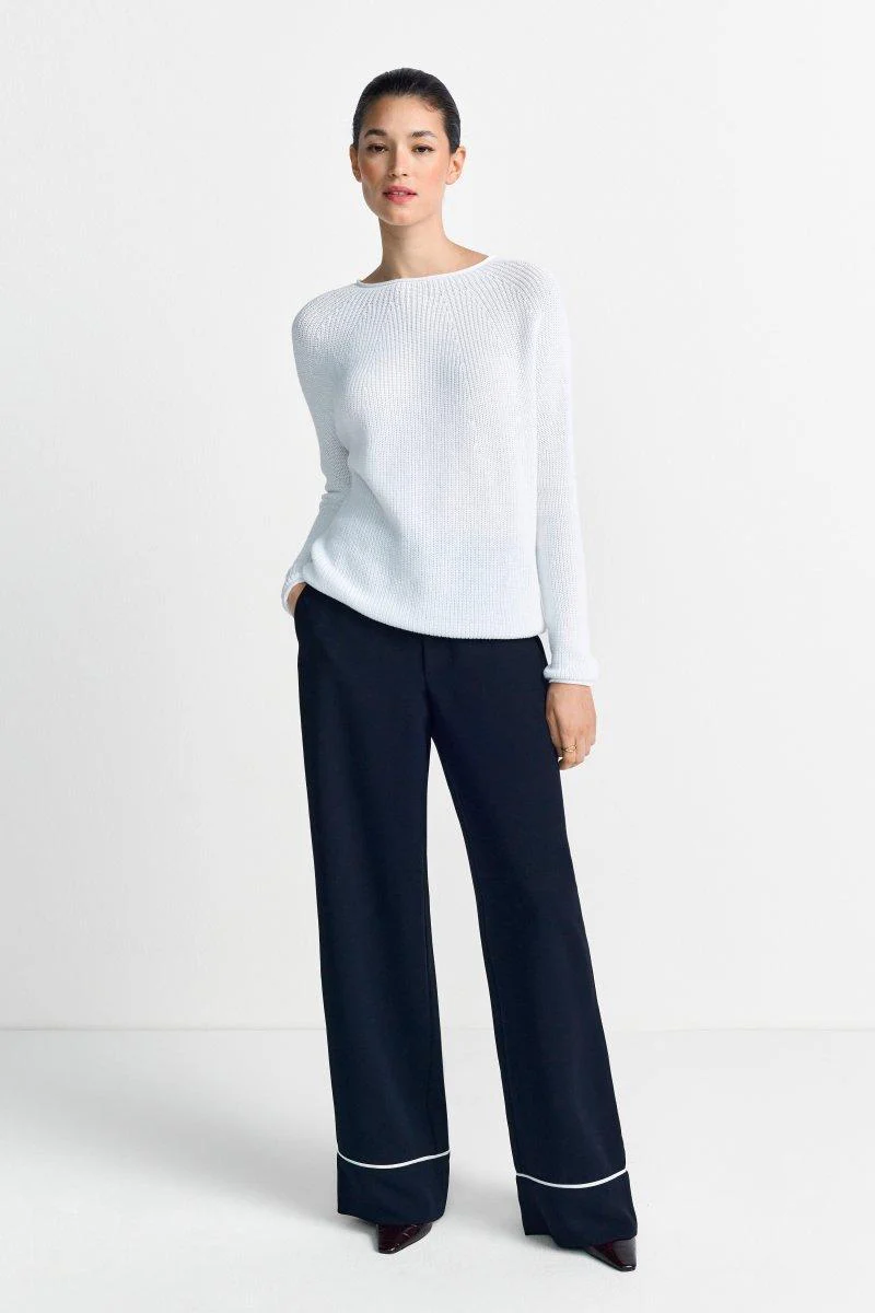 Rippstrickpullover mit Crewneck - Image 8