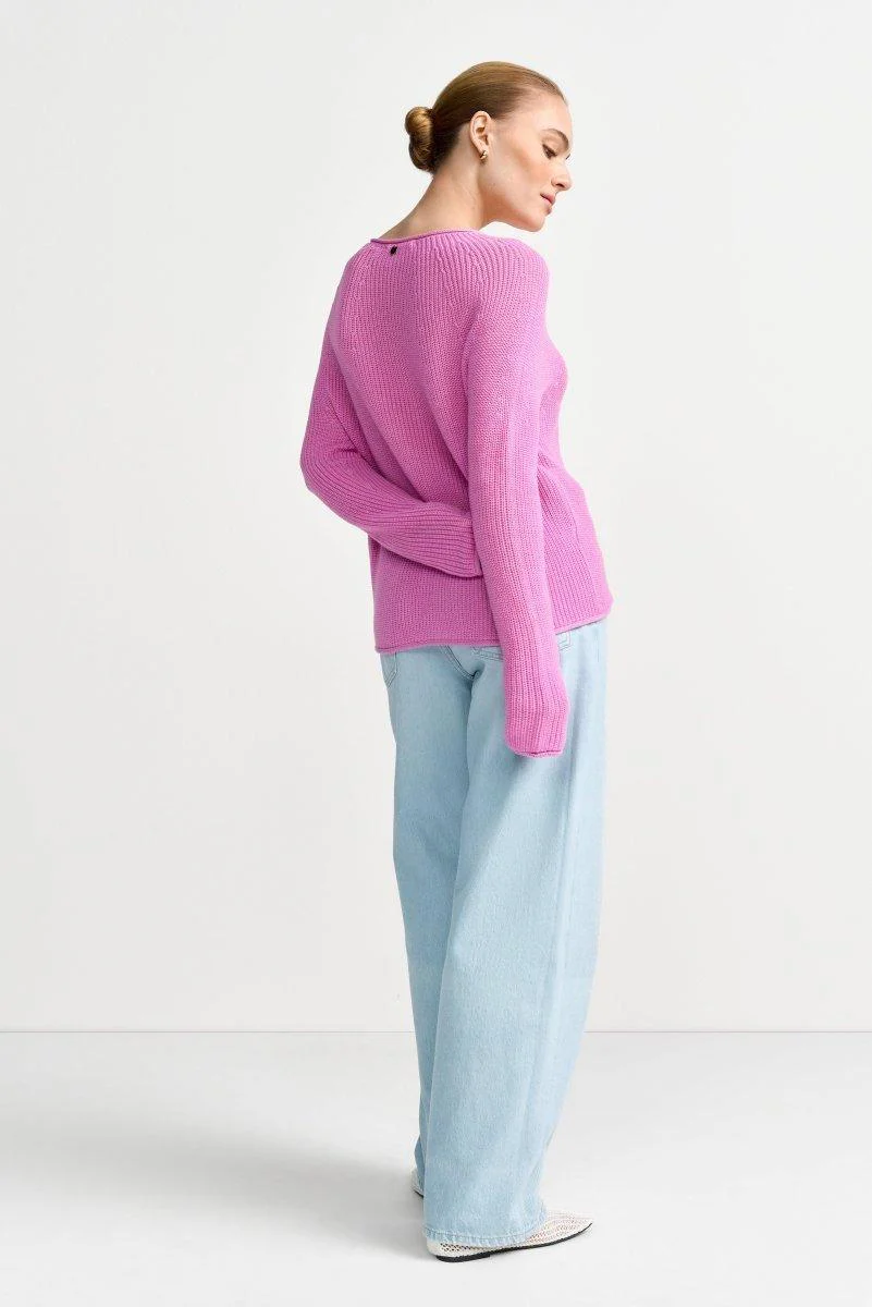 Rippstrickpullover mit Crewneck - Image 9