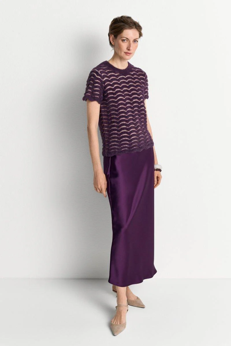T-Shirt mit Muschelsaum - Image 2