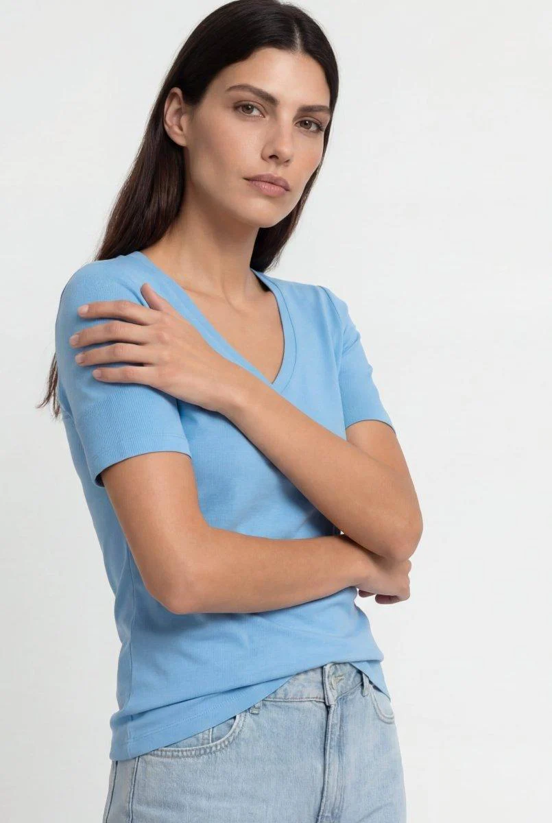 T-Shirt mit Lyocell - Image 3